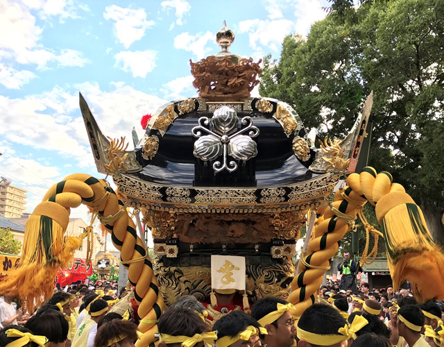 飾磨 恵美酒宮天満神社 御幸屋台<br data-eio=