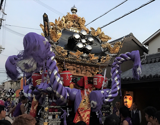 飾磨 浜の宮天満宮 西細江屋台<br data-eio=